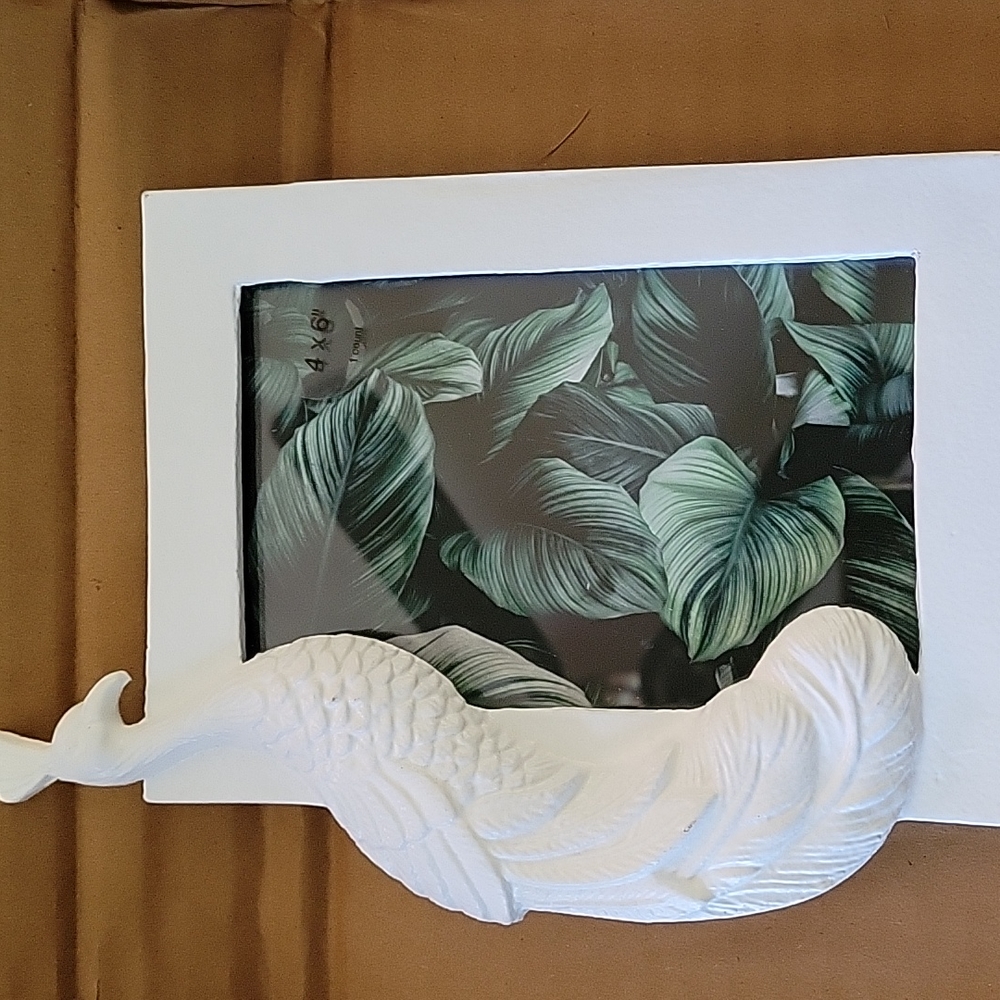 Peacock photo frame